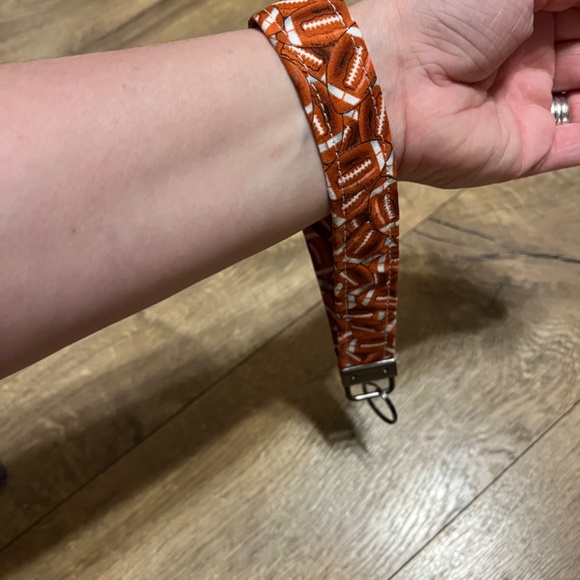 Football Keychain Wristlet - Picture 4 of 4